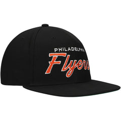 Philadelphia Flyers Mitchell & Ness Core Team Script 2.0 Snapback Hat -  NHL Hats