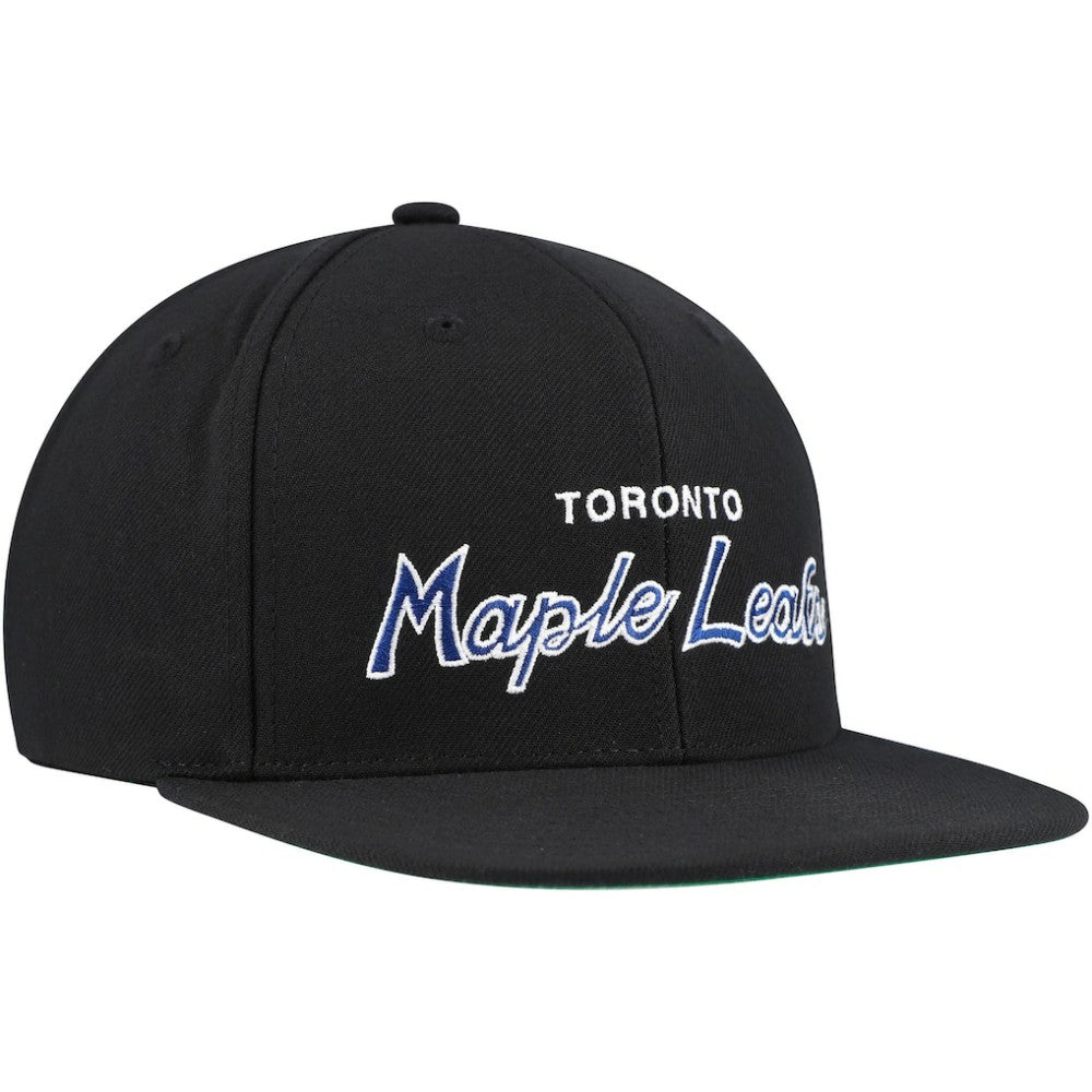 Toronto Maple Leafs Mitchell & Ness Core Team Script 2.0 Snapback Hat -  NHL Hats