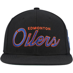 Edmonton Oilers Mitchell & Ness Core Team Script 2.0 Snapback Hat -  NHL Hats
