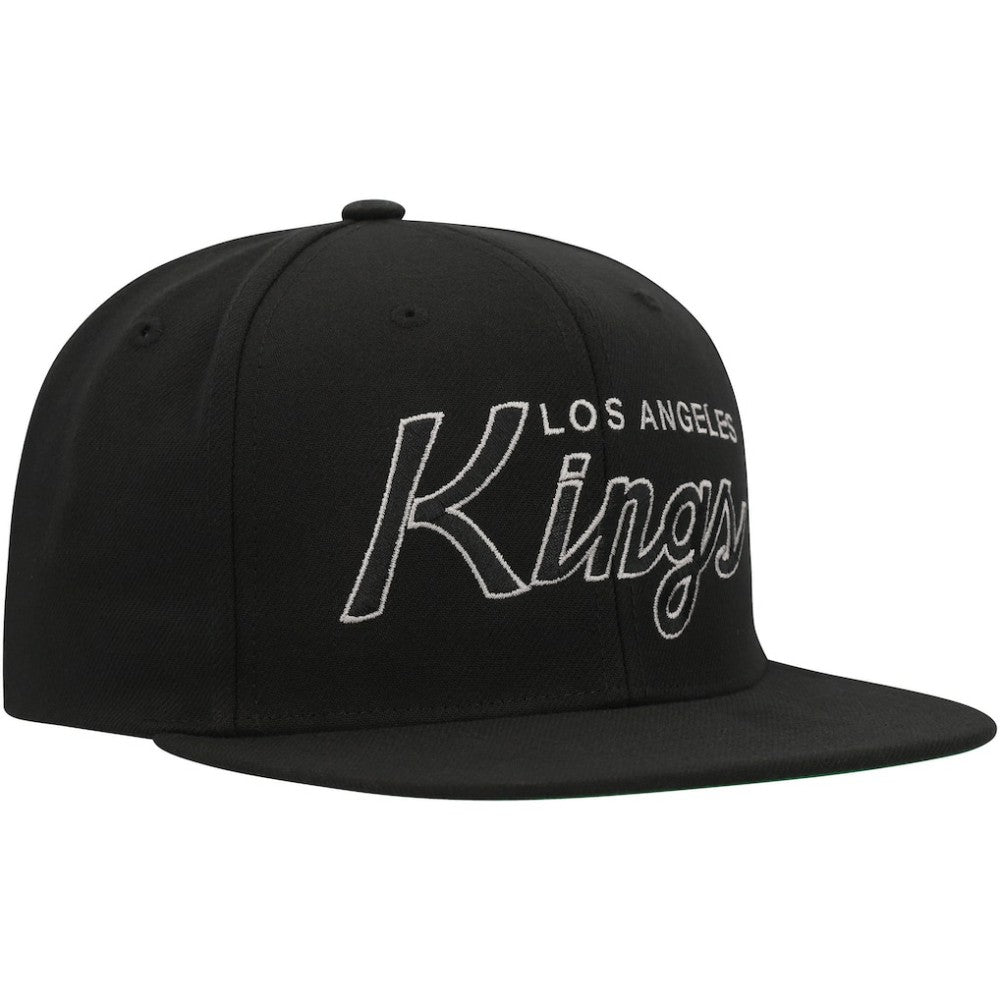 Los Angeles Kings Mitchell & Ness Core Team Script 2.0 Snapback Hat -  NHL Hats