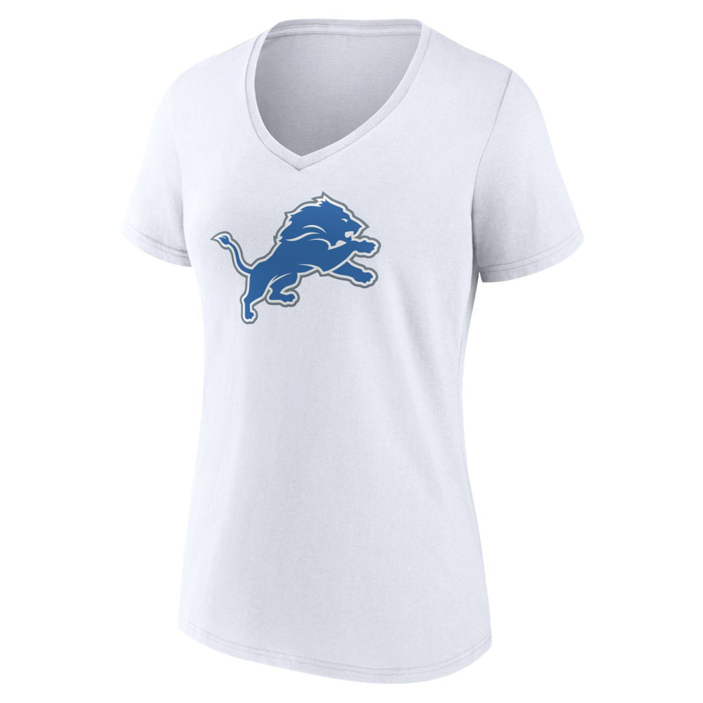 Detroit Lions Women's Primary Logo V-Neck T-Shirt | NFL US