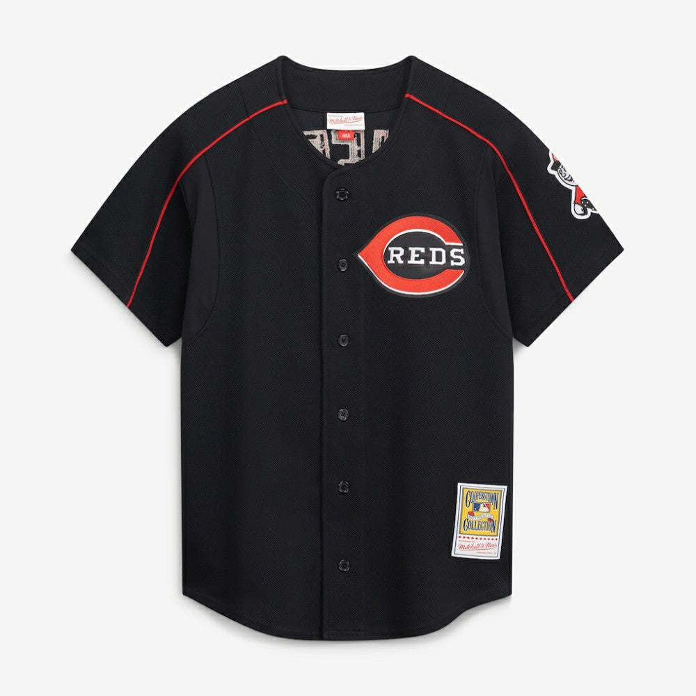 Ken Griffey Jr. Cincinnati Reds Mitchell & Ness Cooperstown Collection Authentic Mesh Batting Practice Jersey - MLB Jerseys