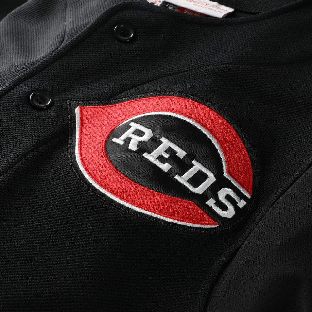 Ken Griffey Jr. Cincinnati Reds Mitchell & Ness Cooperstown Collection Authentic Mesh Batting Practice Jersey - MLB Jerseys
