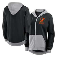 Baltimore Orioles Fanatics Women's Hit It French Terry Full-Zip Hoodie - MLB Hoodies