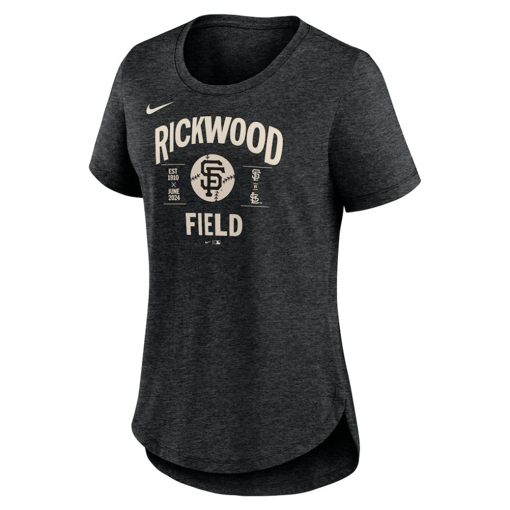San Francisco Giants Nike Women's 2024 Rickwood Classic Tribute Tri-Blend T-Shirt - MLB T-shirts