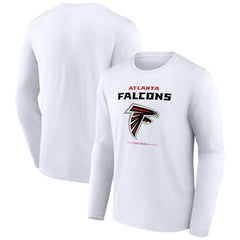 Atlanta Falcons Team Lockup Long Sleeve T-Shirt | NFL Outlet