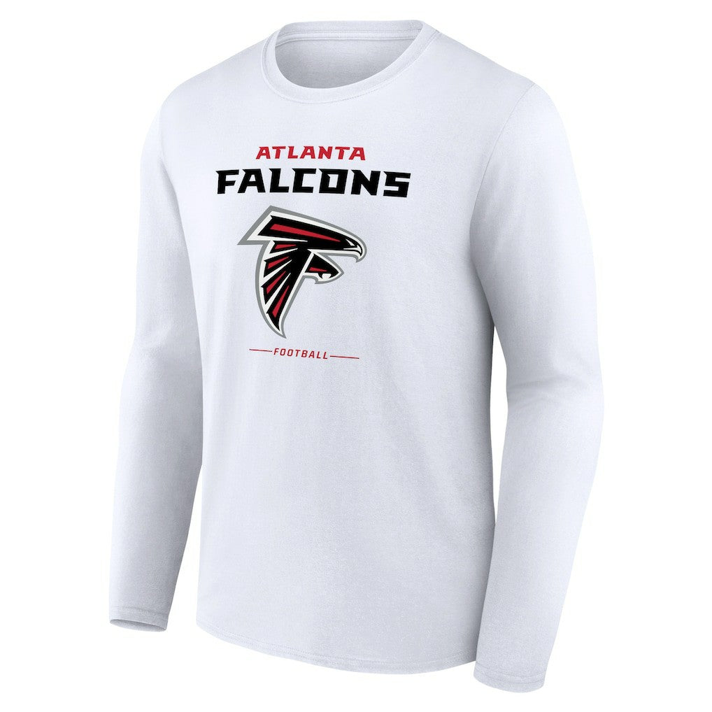 Atlanta Falcons Team Lockup Long Sleeve T-Shirt | NFL Outlet