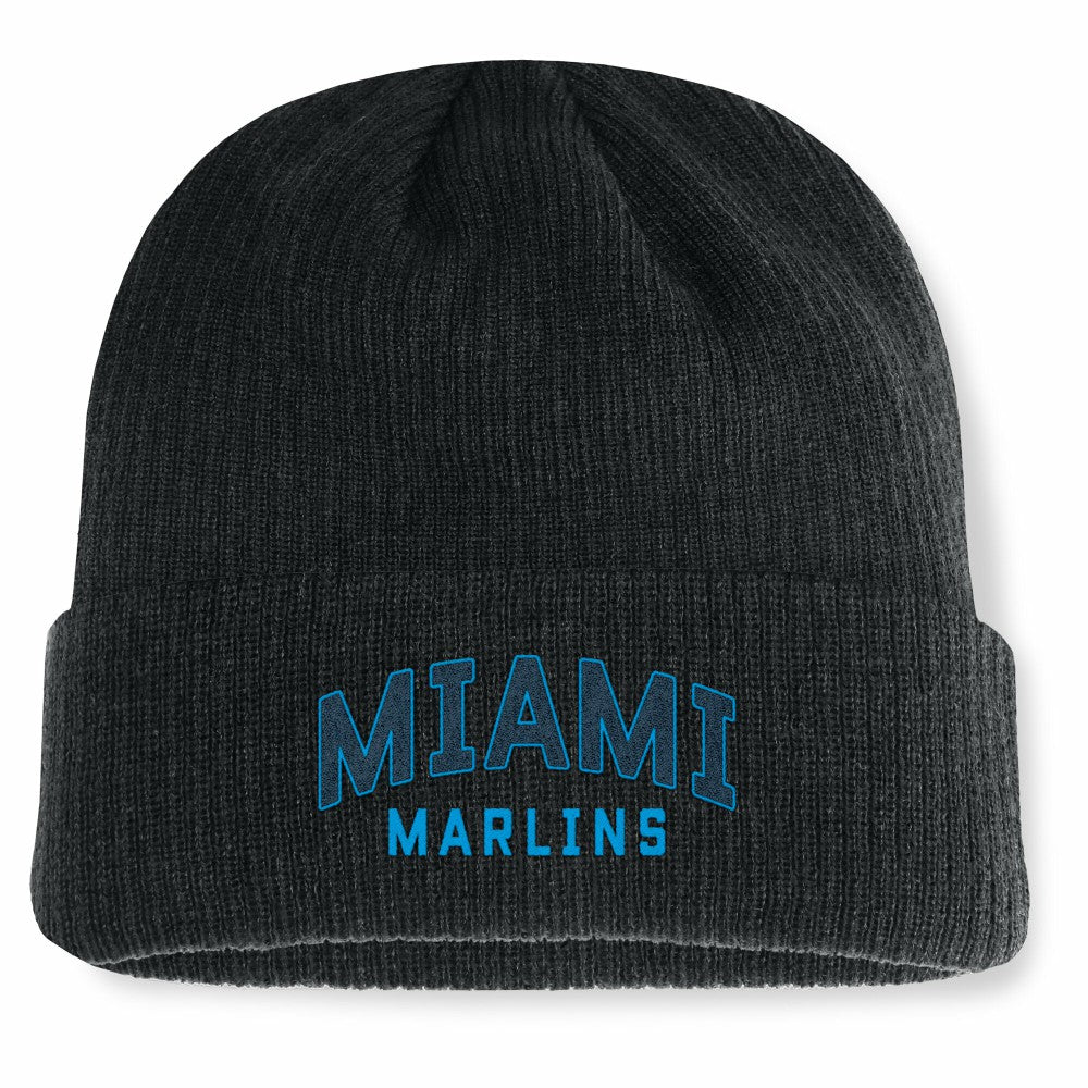 Miami Marlins Fanatics Andee Cuffed Knit Hat - MLB Hats