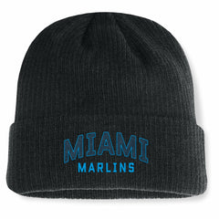 Miami Marlins Fanatics Andee Cuffed Knit Hat - MLB Hats