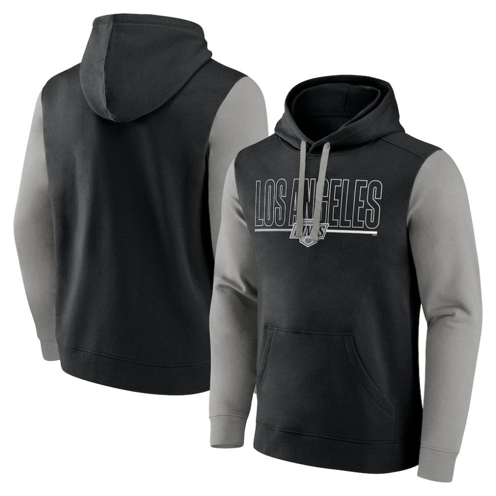 Los Angeles Kings Logo Athletic Deliver Fleece Pullover Hoodie -  NHL Hoodies
