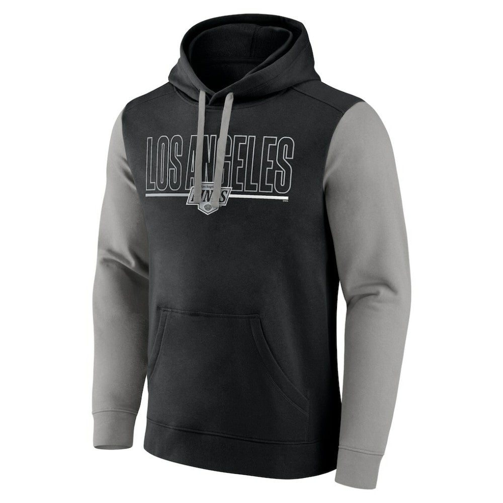 Los Angeles Kings Logo Athletic Deliver Fleece Pullover Hoodie -  NHL Hoodies