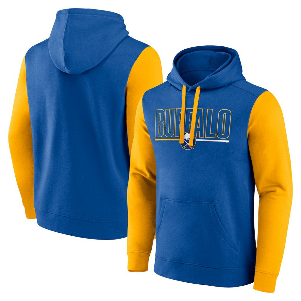 Buffalo Sabres Logo Athletic Deliver Fleece Pullover Hoodie -  NHL Hoodies