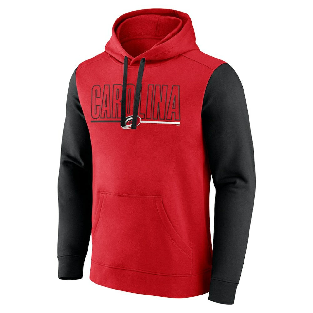 Carolina Hurricanes Logo Athletic Deliver Fleece Pullover Hoodie -  NHL Hoodies