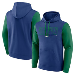 Vancouver Canucks Logo Athletic Deliver Fleece Pullover Hoodie -  NHL Hoodies