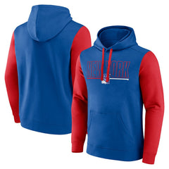 New York Rangers Logo Athletic Deliver Fleece Pullover Hoodie -  NHL Hoodies