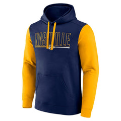 Nashville Predators Logo Athletic Deliver Fleece Pullover Hoodie -  NHL Hoodies
