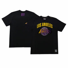 Los Angeles Lakers NBA x Two Hype Unisex Culture & Hoops T-Shirt - Black discount | NBA