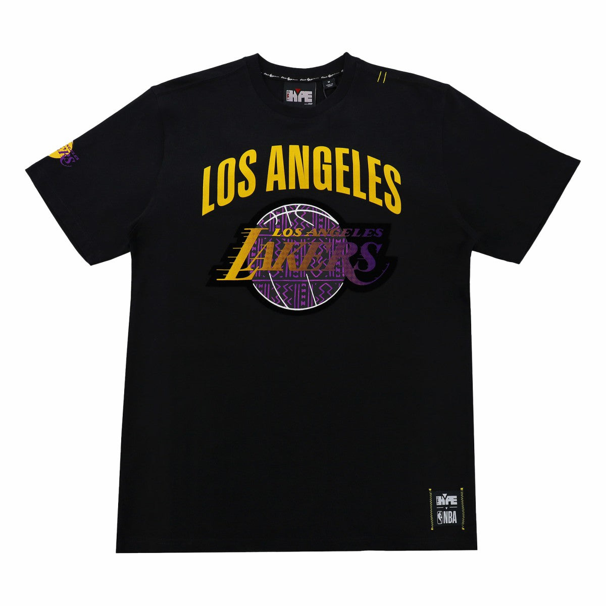 Los Angeles Lakers NBA x Two Hype Unisex Culture & Hoops T-Shirt - Black discount | NBA