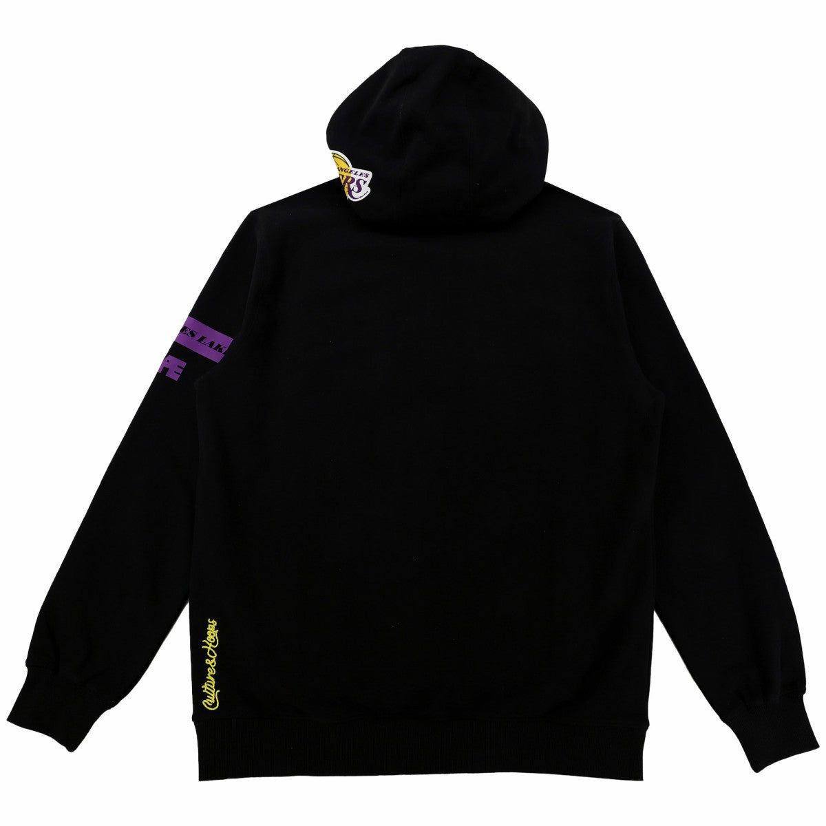 Los Angeles Lakers NBA x Two Hype Unisex Culture & Hoops Heavyweight Pullover Hoodie - Black discount | NBA