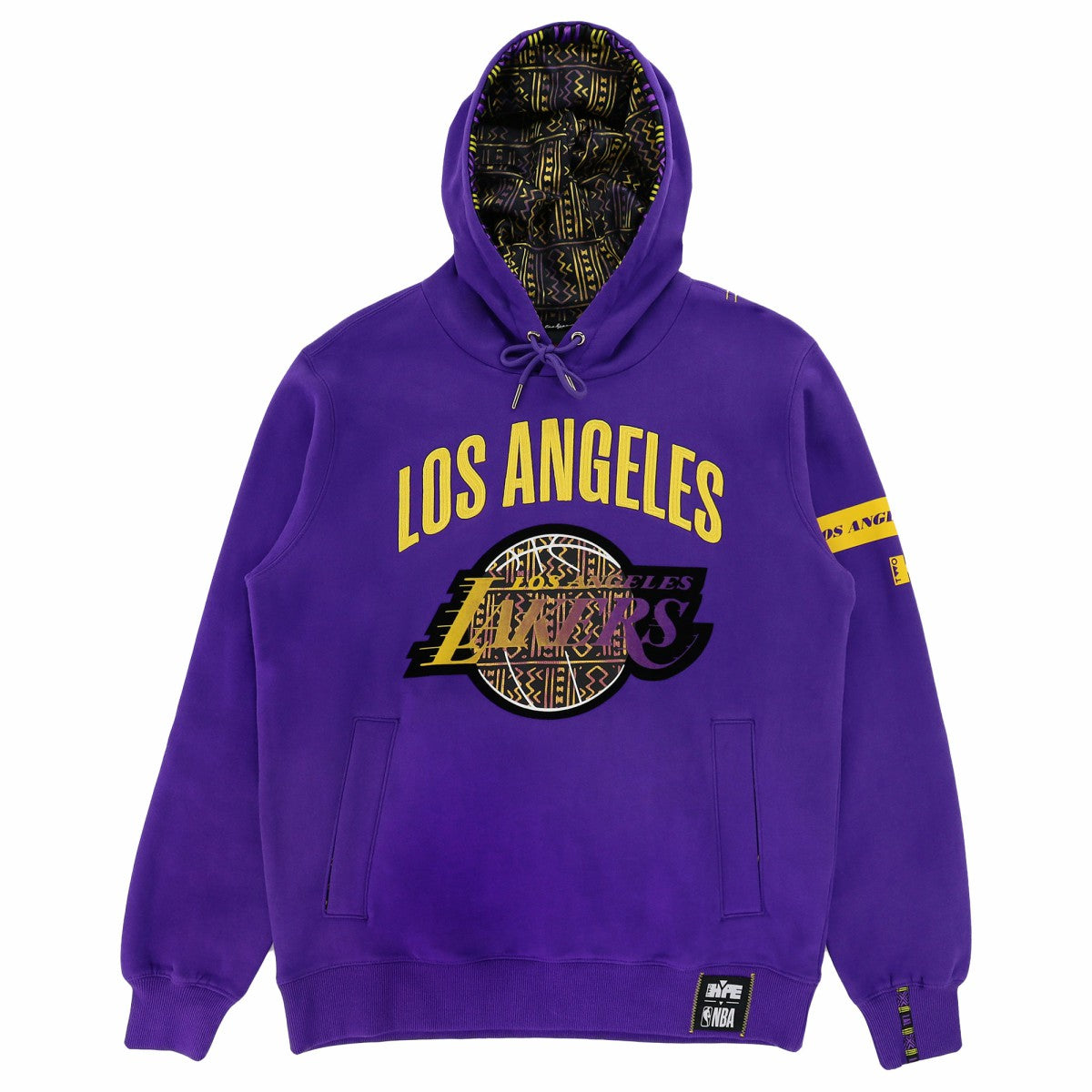 Los Angeles Lakers NBA x Two Hype Unisex Culture & Hoops Heavyweight Pullover Hoodie - Purple online | NBA