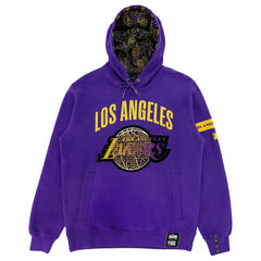 Los Angeles Lakers NBA x Two Hype Unisex Culture & Hoops Heavyweight Pullover Hoodie - Purple online | NBA