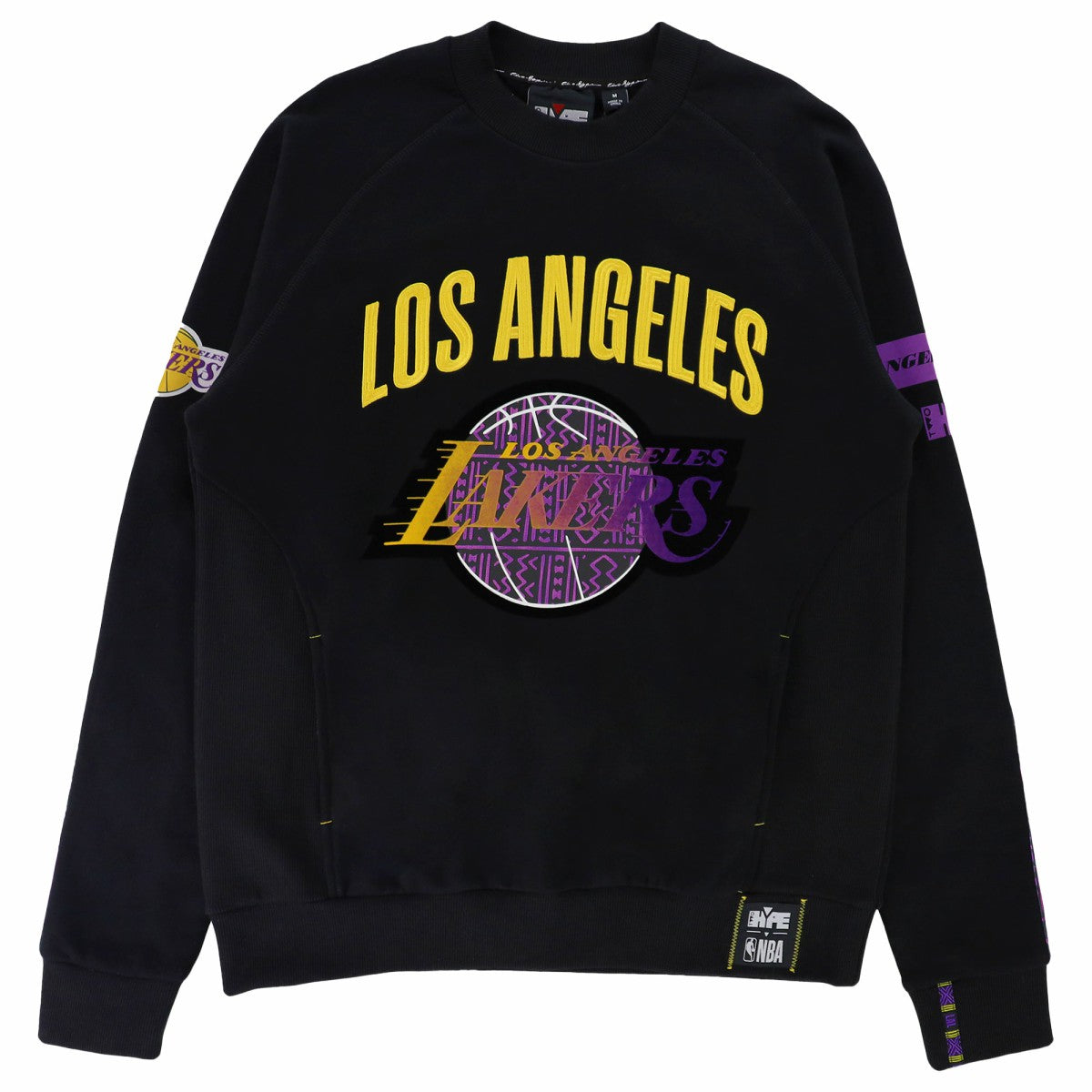 Los Angeles Lakers NBA x Two Hype Unisex Culture & Hoops Heavyweight Pullover Sweatshirt - Black cheap | NBA