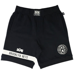Brooklyn Nets NBA x Two Hype Unisex Culture & Hoops Premium Classic Fleece Shorts - Black sale | NBA