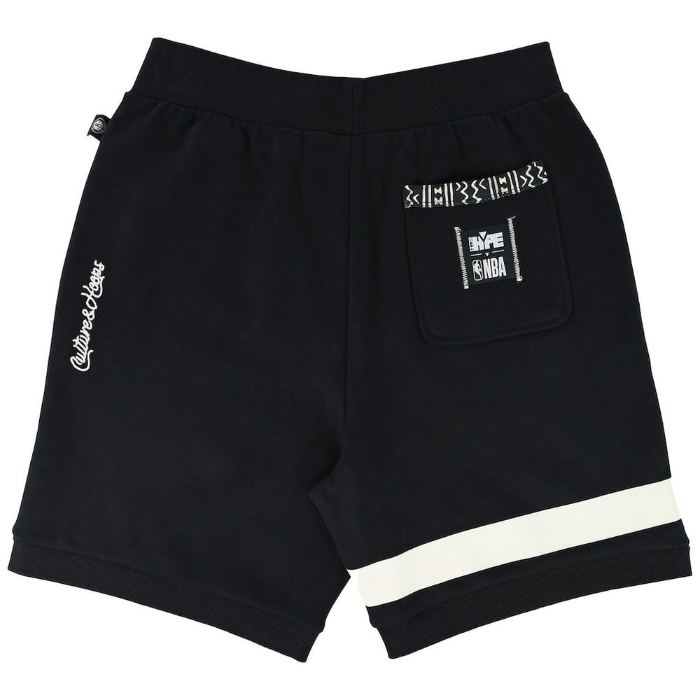 Brooklyn Nets NBA x Two Hype Unisex Culture & Hoops Premium Classic Fleece Shorts - Black sale | NBA