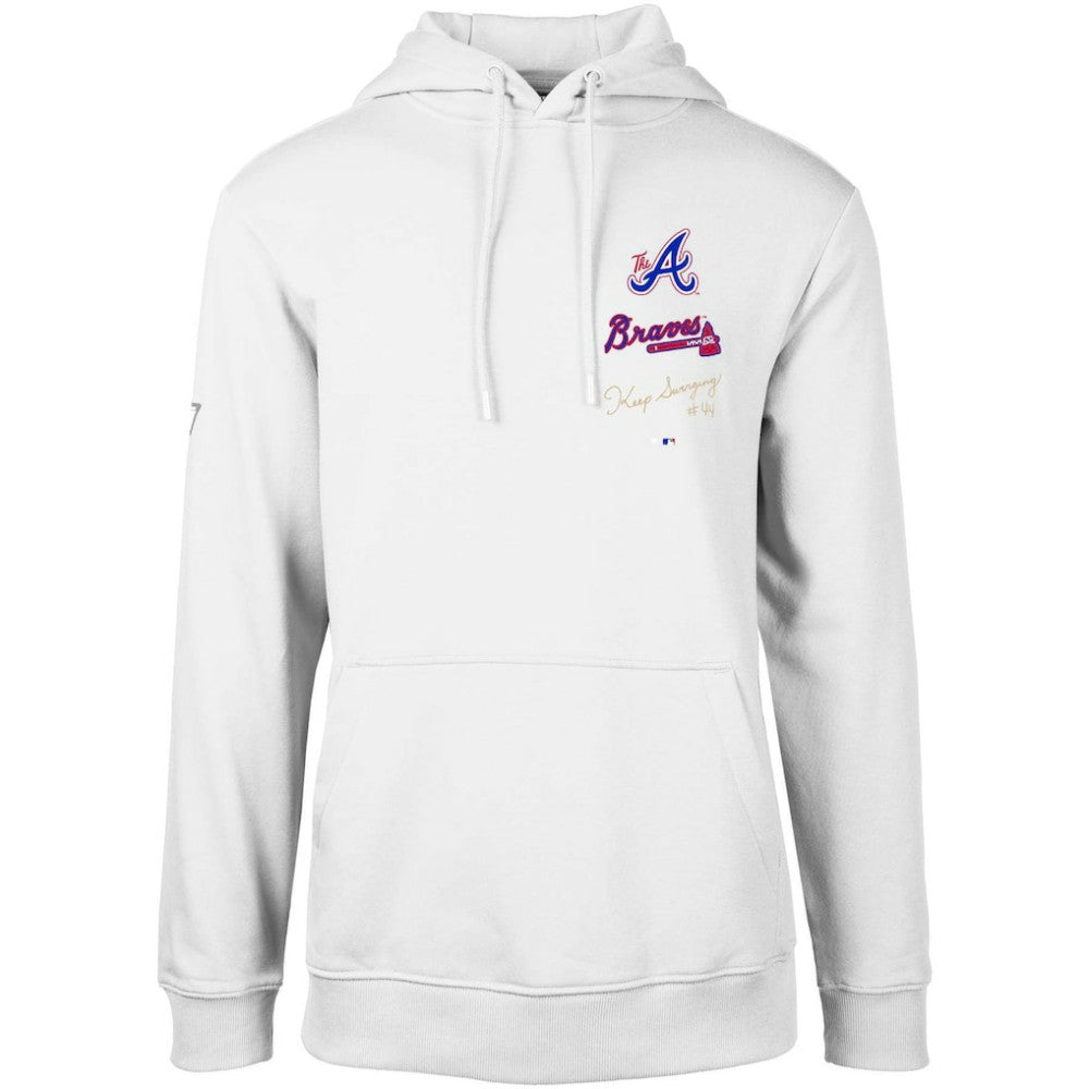 Atlanta Braves Levelwear City Connect Podium Baseline Pullover Hoodie - MLB Hoodies