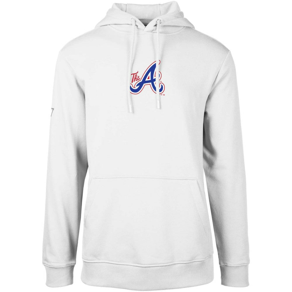 Atlanta Braves Levelwear City Connect Podium Core 2.0 Pullover Hoodie - MLB Hoodies