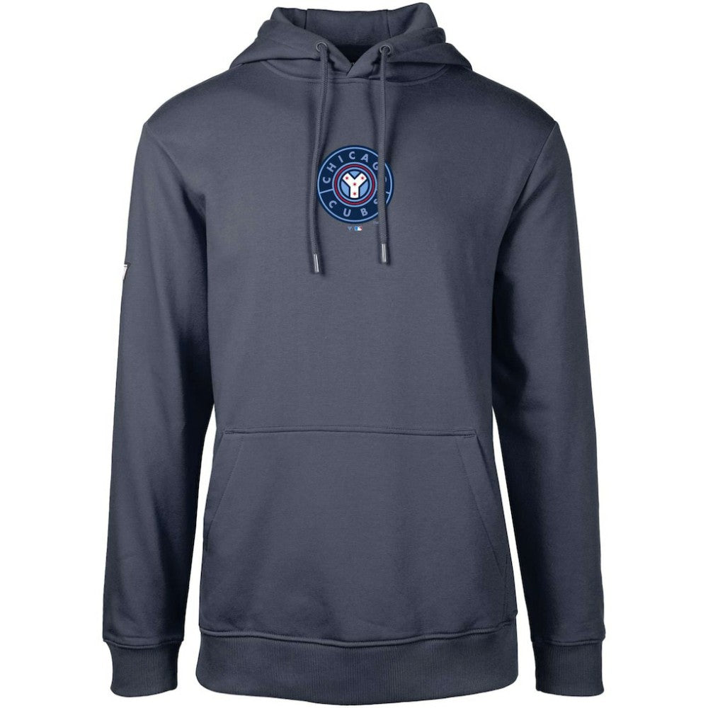 Chicago Cubs Levelwear City Connect Podium Core 2.0 Pullover Hoodie - MLB Hoodies