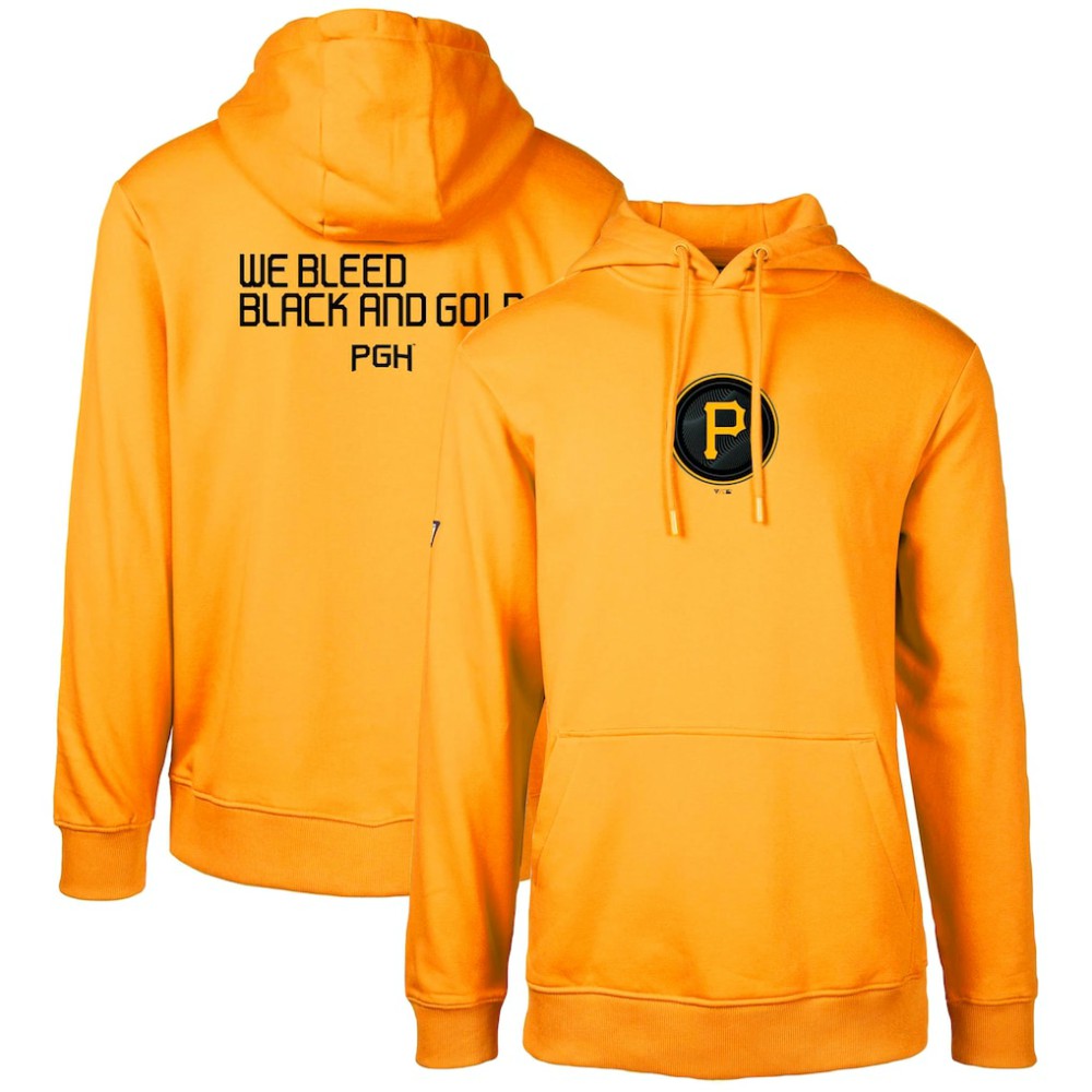 Pittsburgh Pirates Levelwear City Connect Podium Core 2.0 Pullover Hoodie - MLB Hoodies