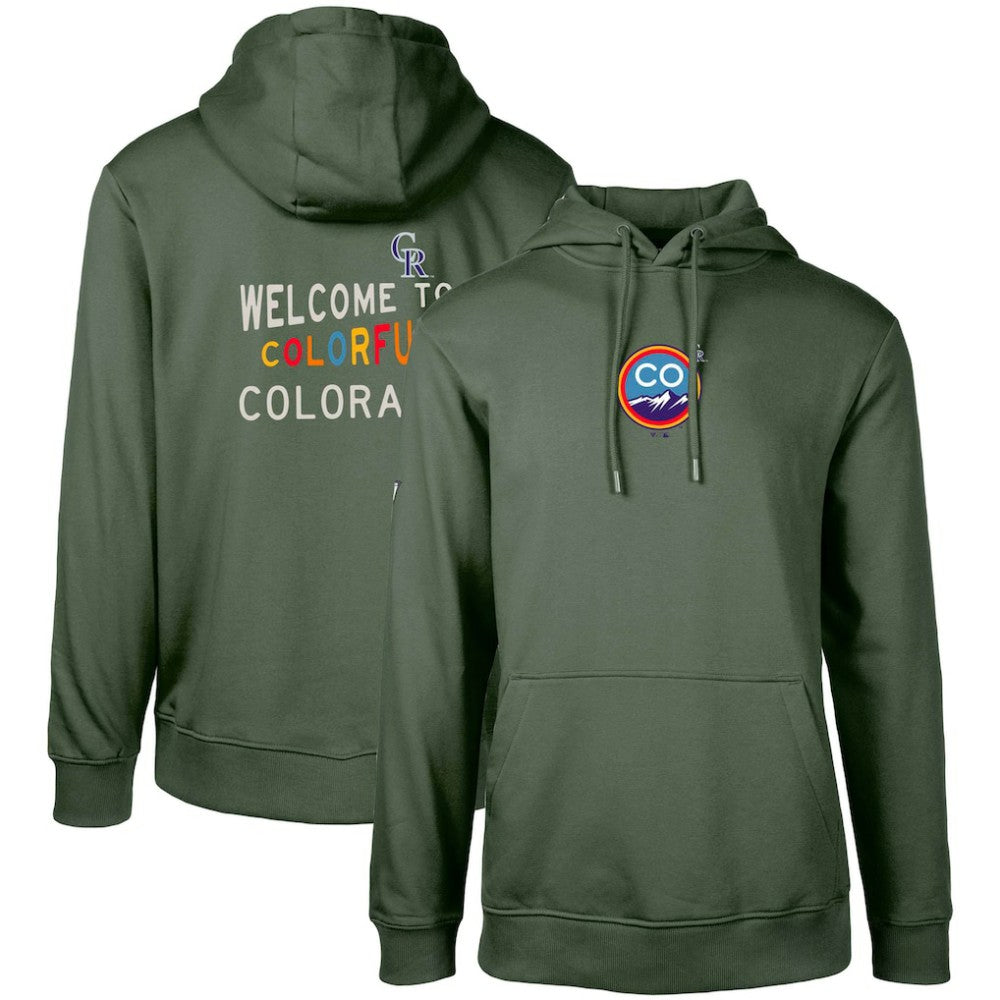 Colorado Rockies Levelwear City Connect Podium Core 2.0 Pullover Hoodie - MLB Hoodies