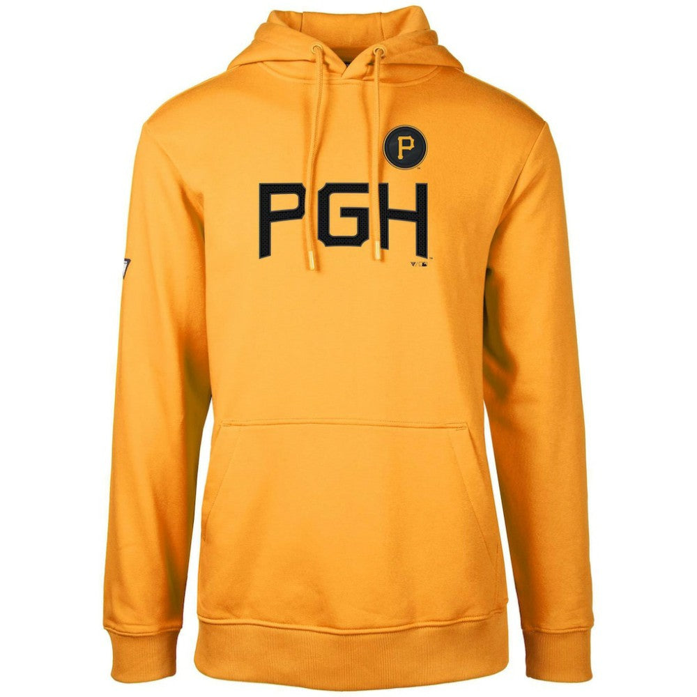 Pittsburgh Pirates Levelwear City Connect Podium Core Logo Pullover Hoodie - MLB Hoodies