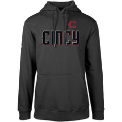 Cincinnati Reds Levelwear City Connect Podium Core Logo Pullover Hoodie - MLB Hoodies