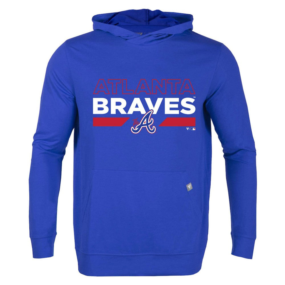 Atlanta Braves Levelwear City Connect Relay No Hitter Pullover Hoodie - MLB Hoodies