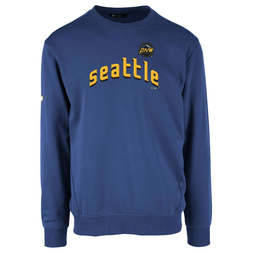 Seattle Mariners Levelwear City Connect Zane Core Logo Pullover Sweatshirt - MLB Pullover