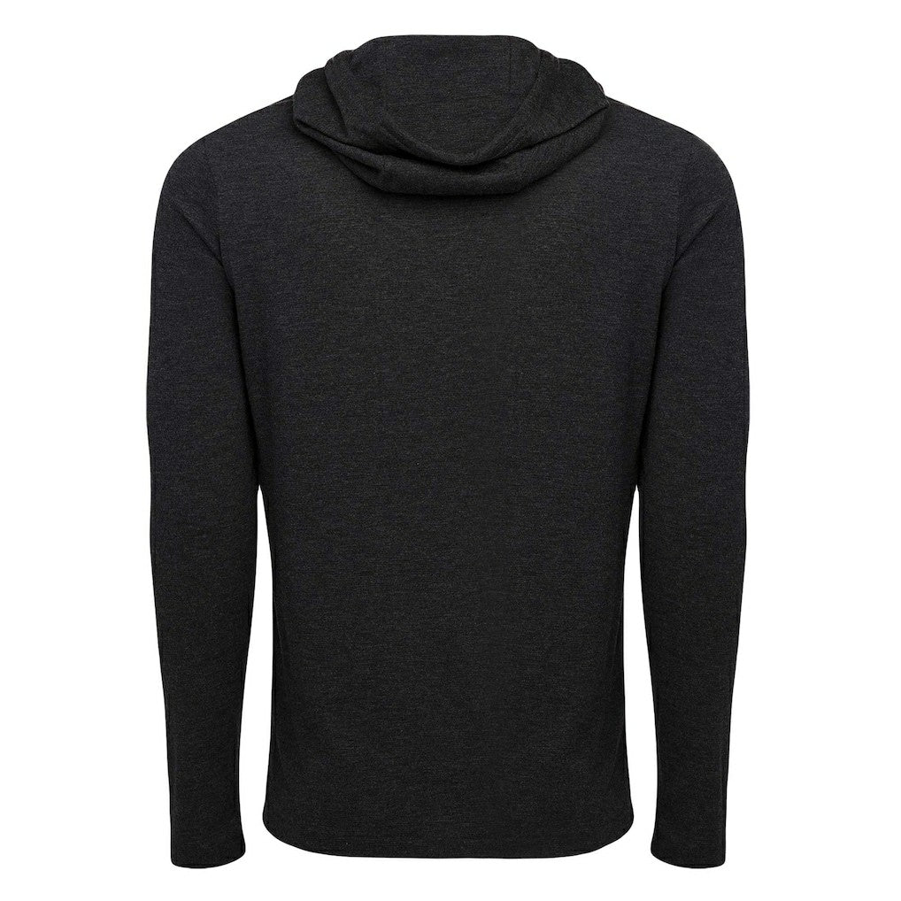 Heather Black New Orleans Pelicans Sportiqe Unisex City Edition Rowan Lightweight Tri-Blend Pullover Hoodie | NBA