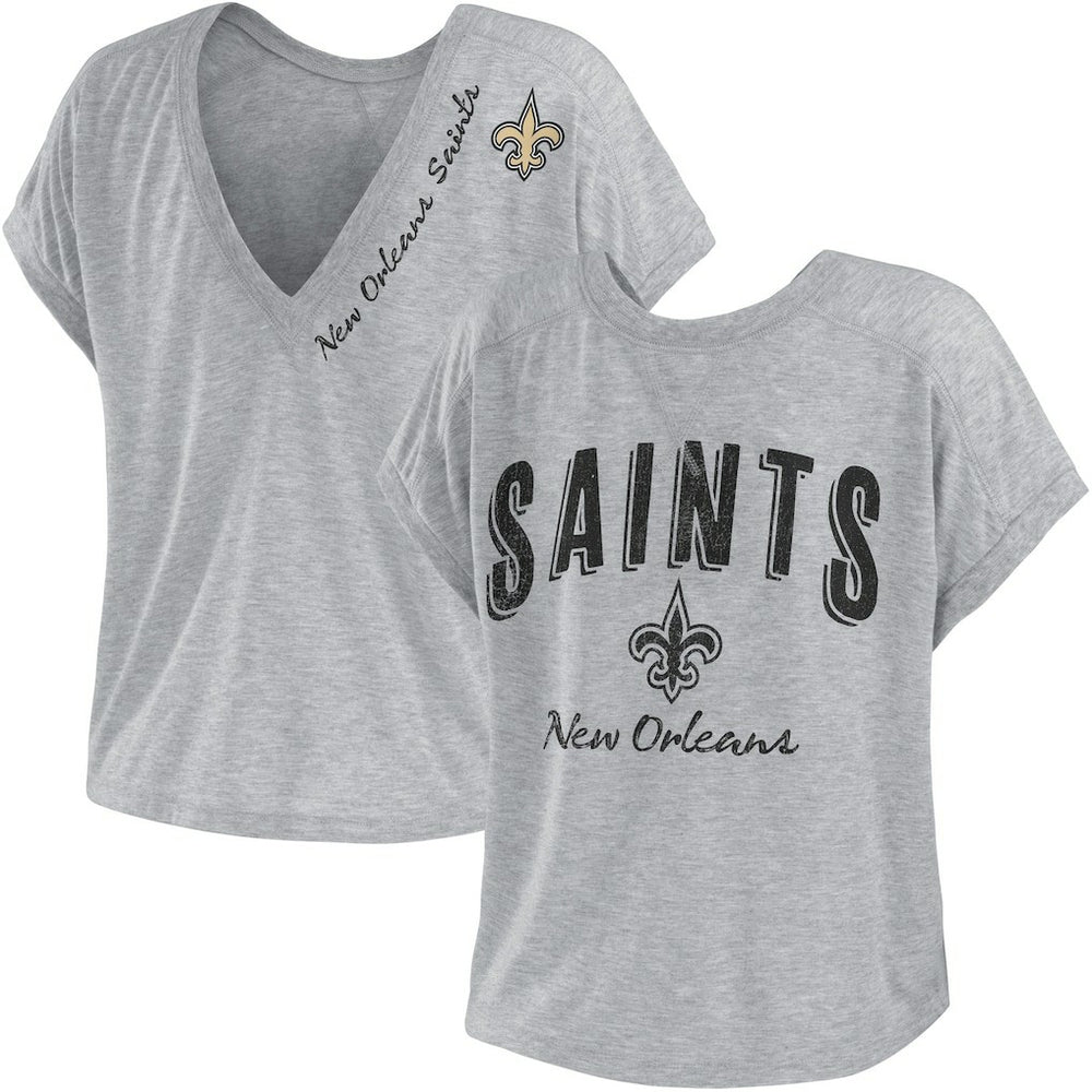 New Orleans Saints WEAR by Erin Andrews Women's Reversible T-Shirt | NFL Hot