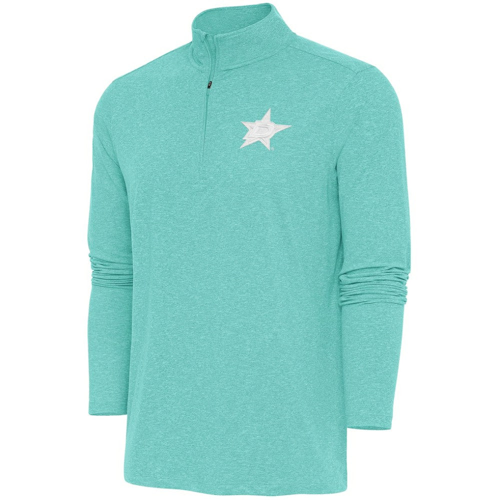 Dallas Stars Antigua White Logo Hunk Quarter-Zip Pullover -  NHL Pullover