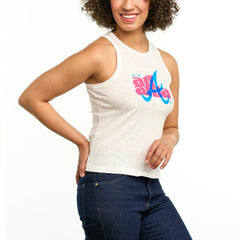 Atlanta Braves Lusso Women's Lourdes Tank Top - MLB Tanks