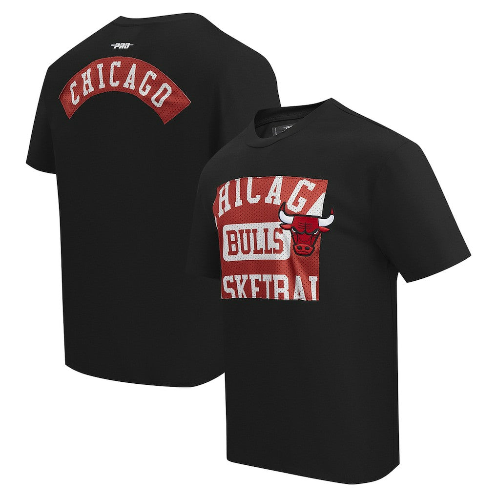 Black Chicago Bulls Pro Standard Made To Play Drop Shoulder T-Shirt sale | NBA