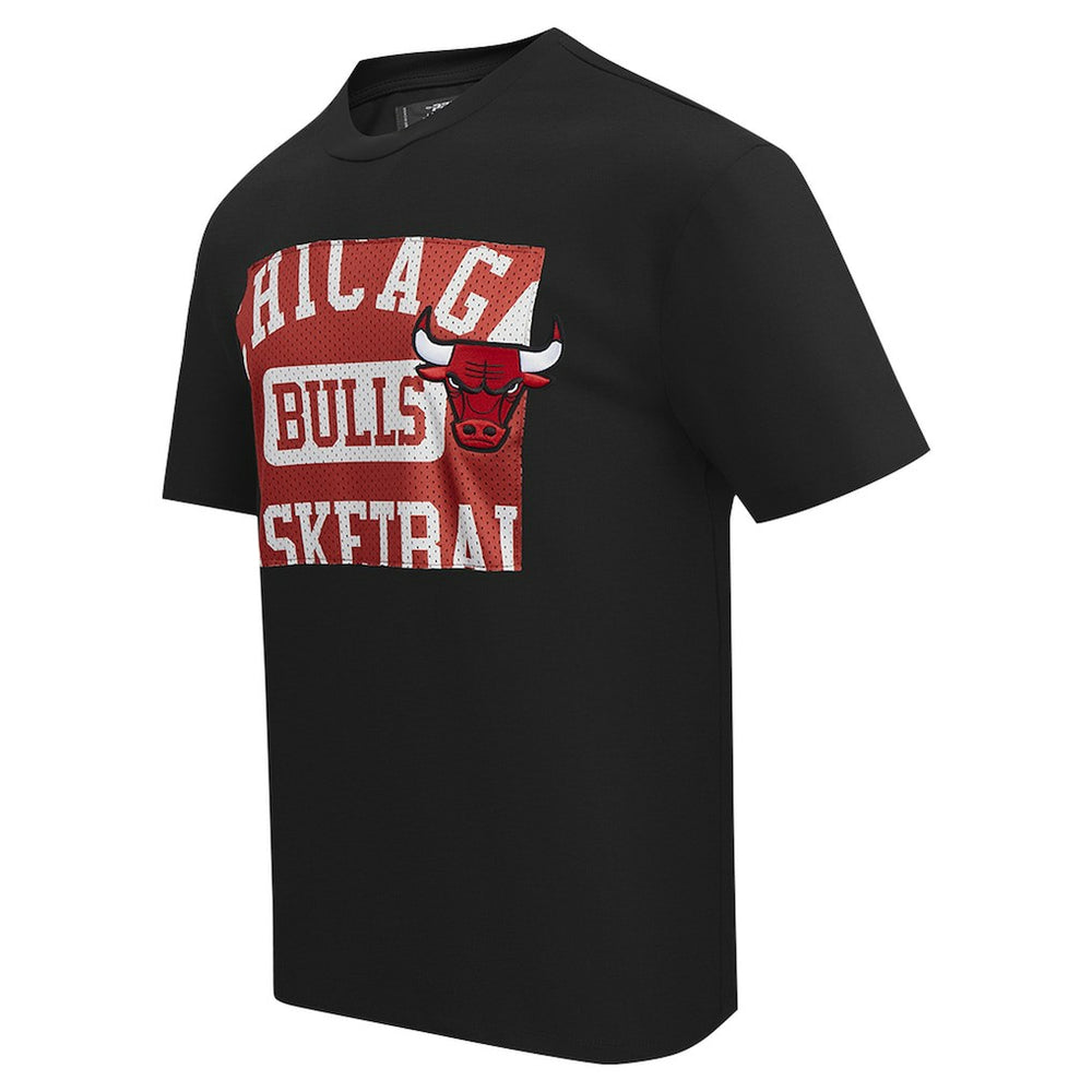 Black Chicago Bulls Pro Standard Made To Play Drop Shoulder T-Shirt sale | NBA
