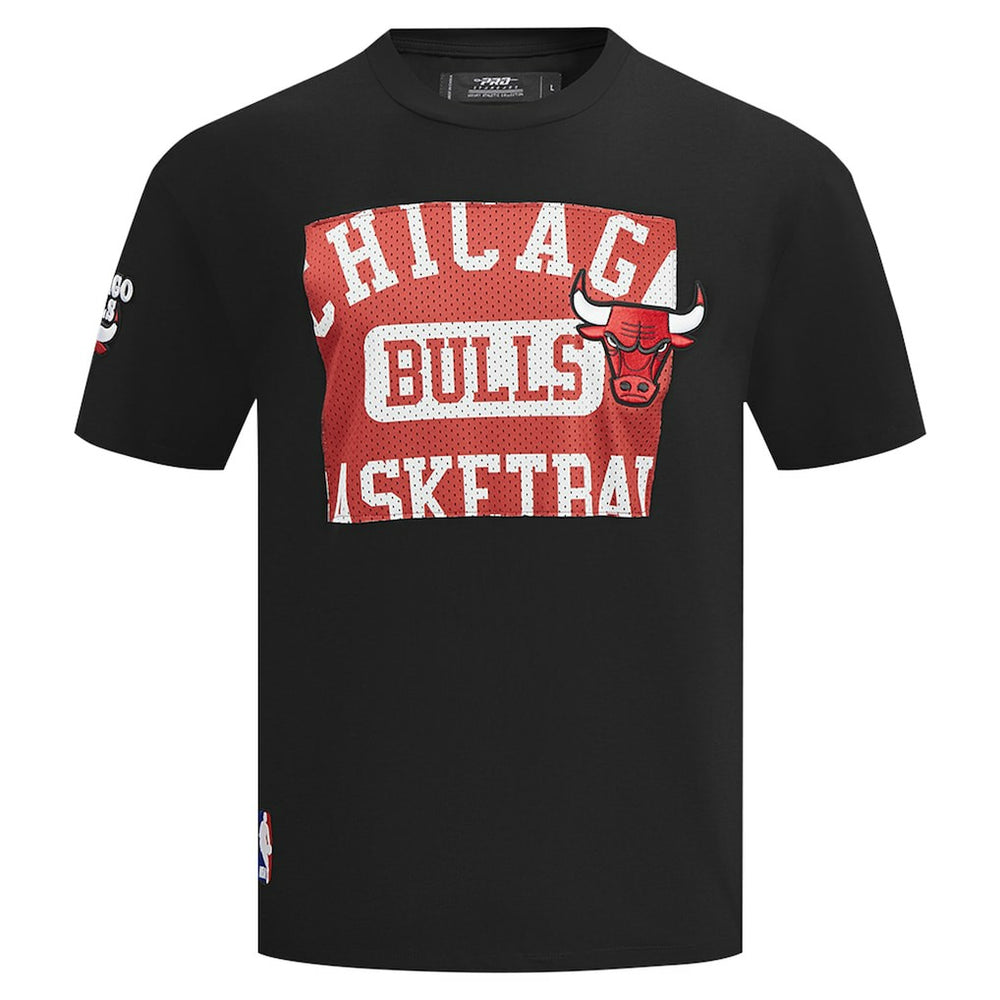 Black Chicago Bulls Pro Standard Made To Play Drop Shoulder T-Shirt sale | NBA