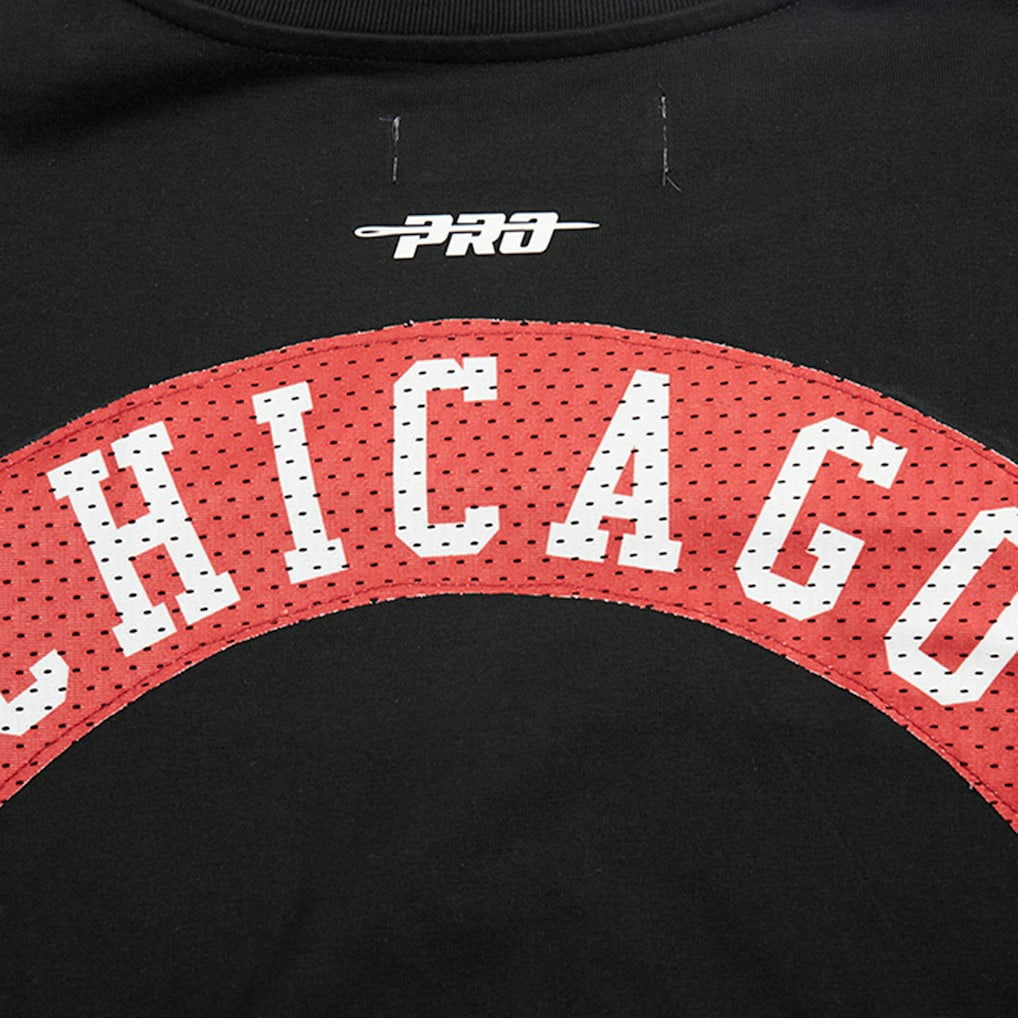 Black Chicago Bulls Pro Standard Made To Play Drop Shoulder T-Shirt sale | NBA
