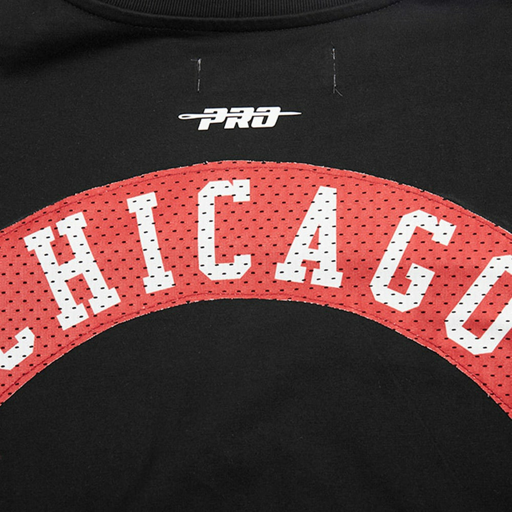 Black Chicago Bulls Pro Standard Made To Play Drop Shoulder T-Shirt sale | NBA