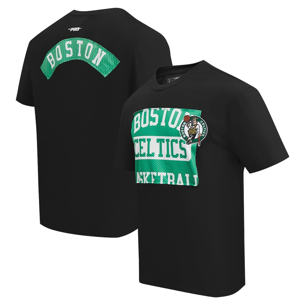 Black Boston Celtics Pro Standard Made To Play Drop Shoulder T-Shirt | NBA