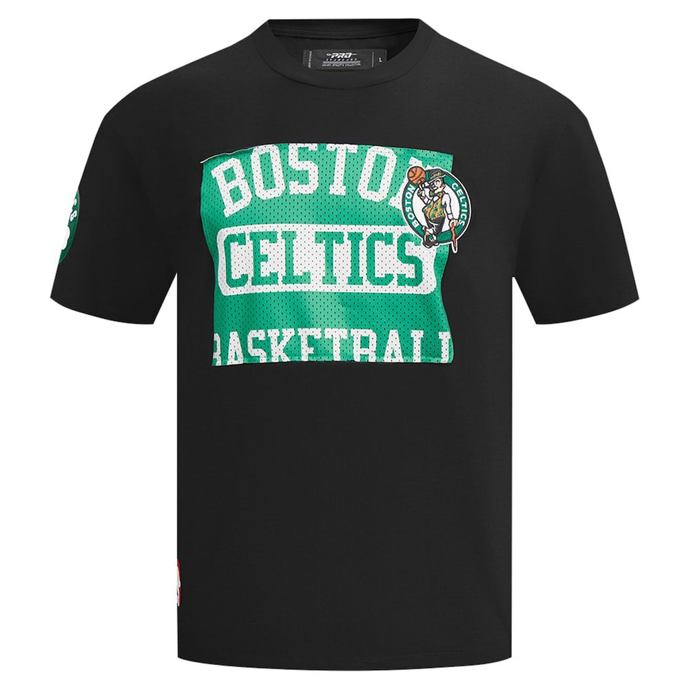 Black Boston Celtics Pro Standard Made To Play Drop Shoulder T-Shirt | NBA