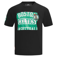 Black Boston Celtics Pro Standard Made To Play Drop Shoulder T-Shirt | NBA