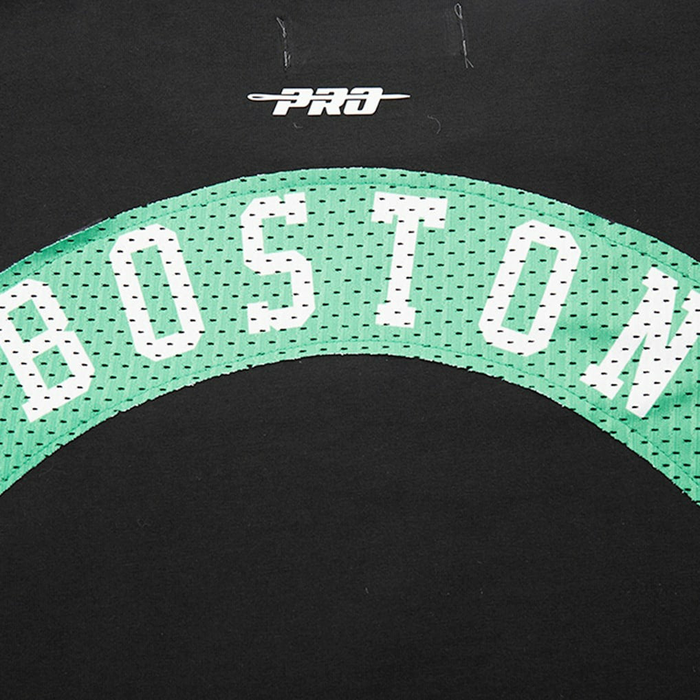 Black Boston Celtics Pro Standard Made To Play Drop Shoulder T-Shirt | NBA
